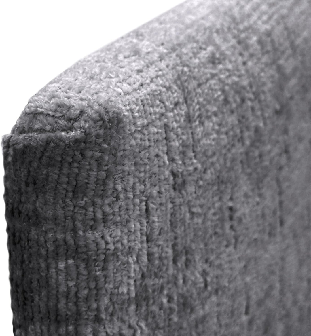 DHOME Kopfteil Natürliche Wolle Finish mit Knöpfen gepolstert Kopfteil Bett Schlafzimmer gepolstert