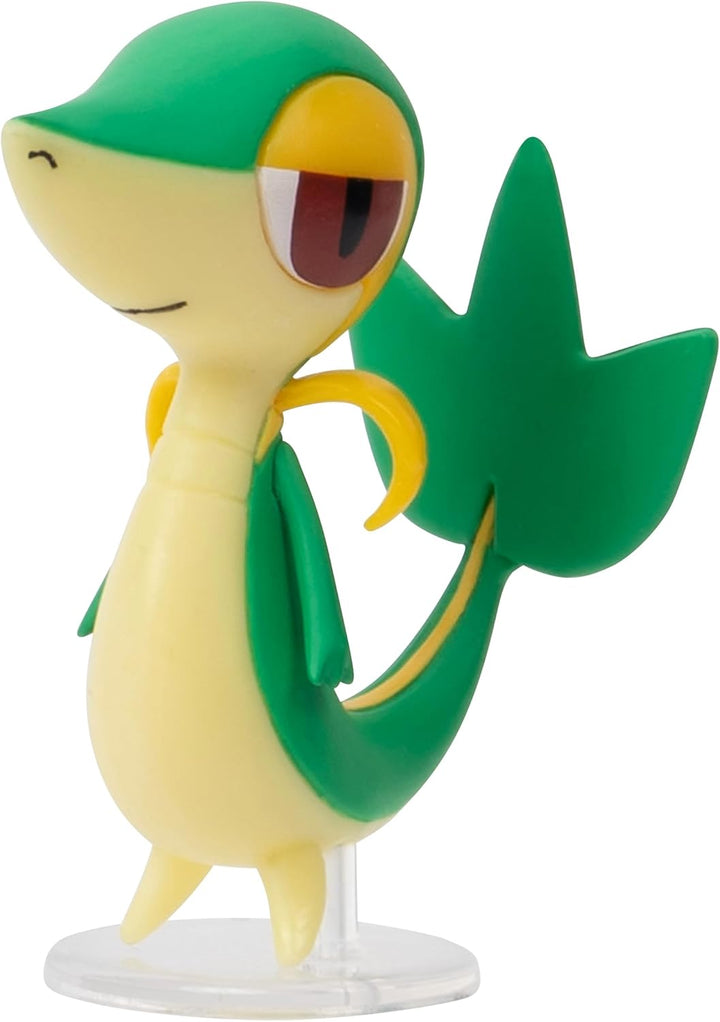 Jazwares PKW - Battle Figure Multipack (8PK: Tepig, Oshawott, Snivy mit Ständer, Rotom mit Ständer,