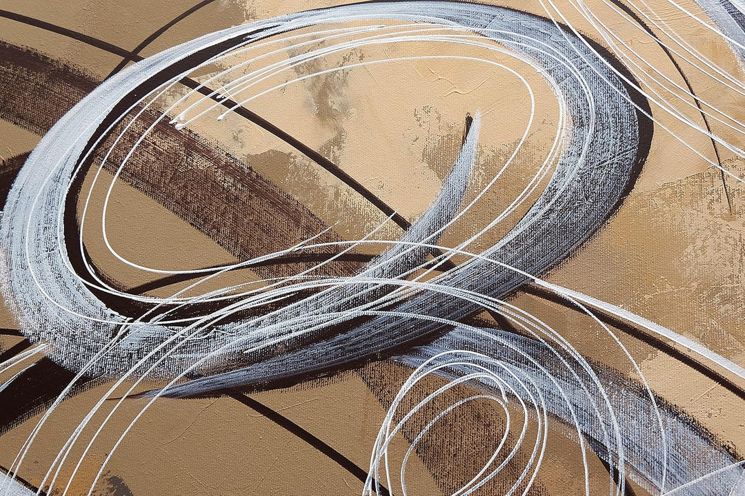 Monica Mirafiori I 100% HANDGEMALT I Gemälde Force I 100x50cm | Gemälde Handgemalt | Acrylgemälde |