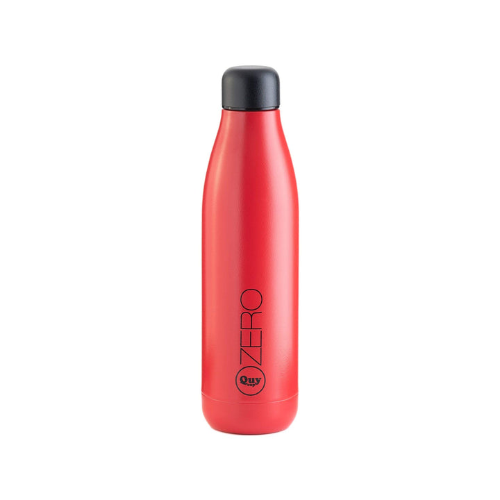 QUY CUP Zero Edelstahl Trinkflasche 0,5l, Travel Mug, Thermoskanne mit Vakuumverschluss im Italienis
