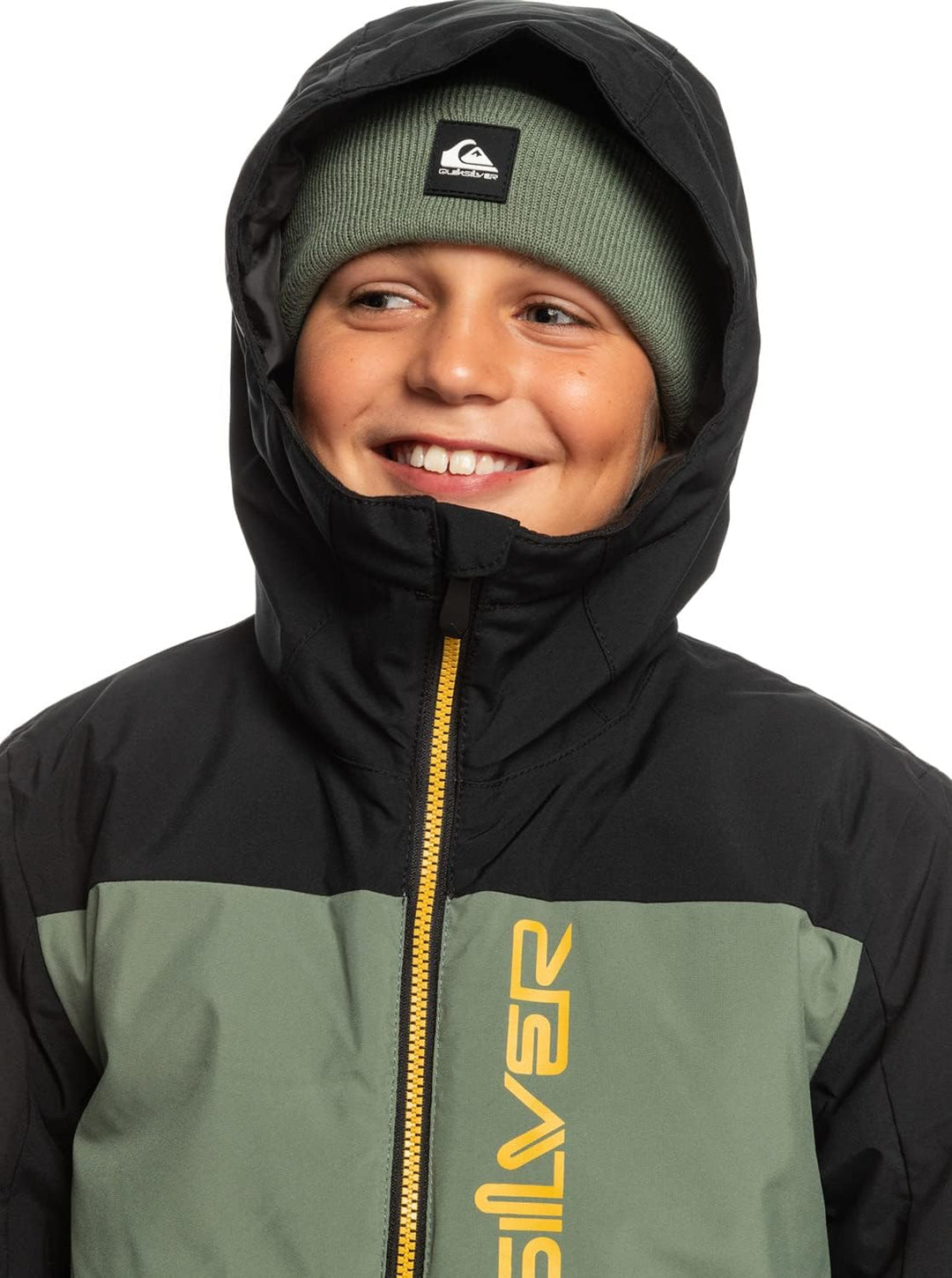 Quiksilver Jungen Side Hit Youth Jk Shell-Jacke (1er Pack) XS true black, XS true black