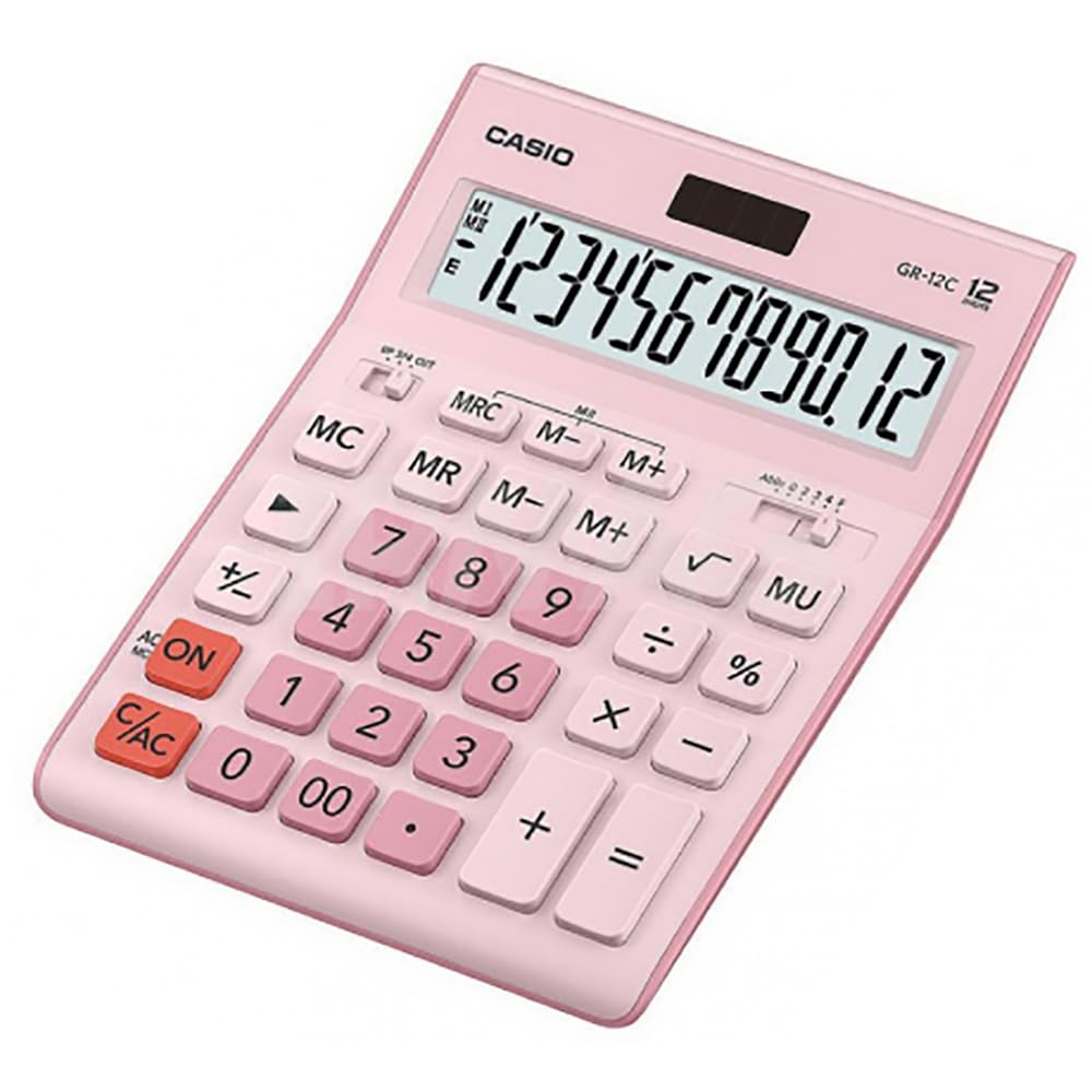Casio GR-12C Pink Taschenrechner