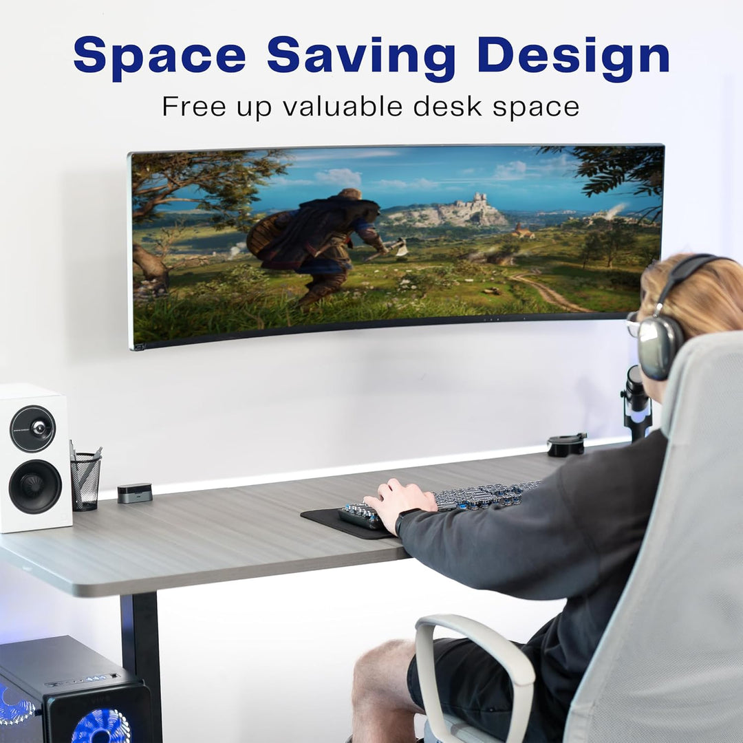 VIVO Mount-VW01MW Wandhalterung für LCD-/LED-Fernseher und Computer-Monitor-Bildschirme, neig- und s