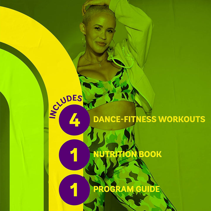 Zumba Incredible Results Weight Loss Dance Workout DVD System, Damen