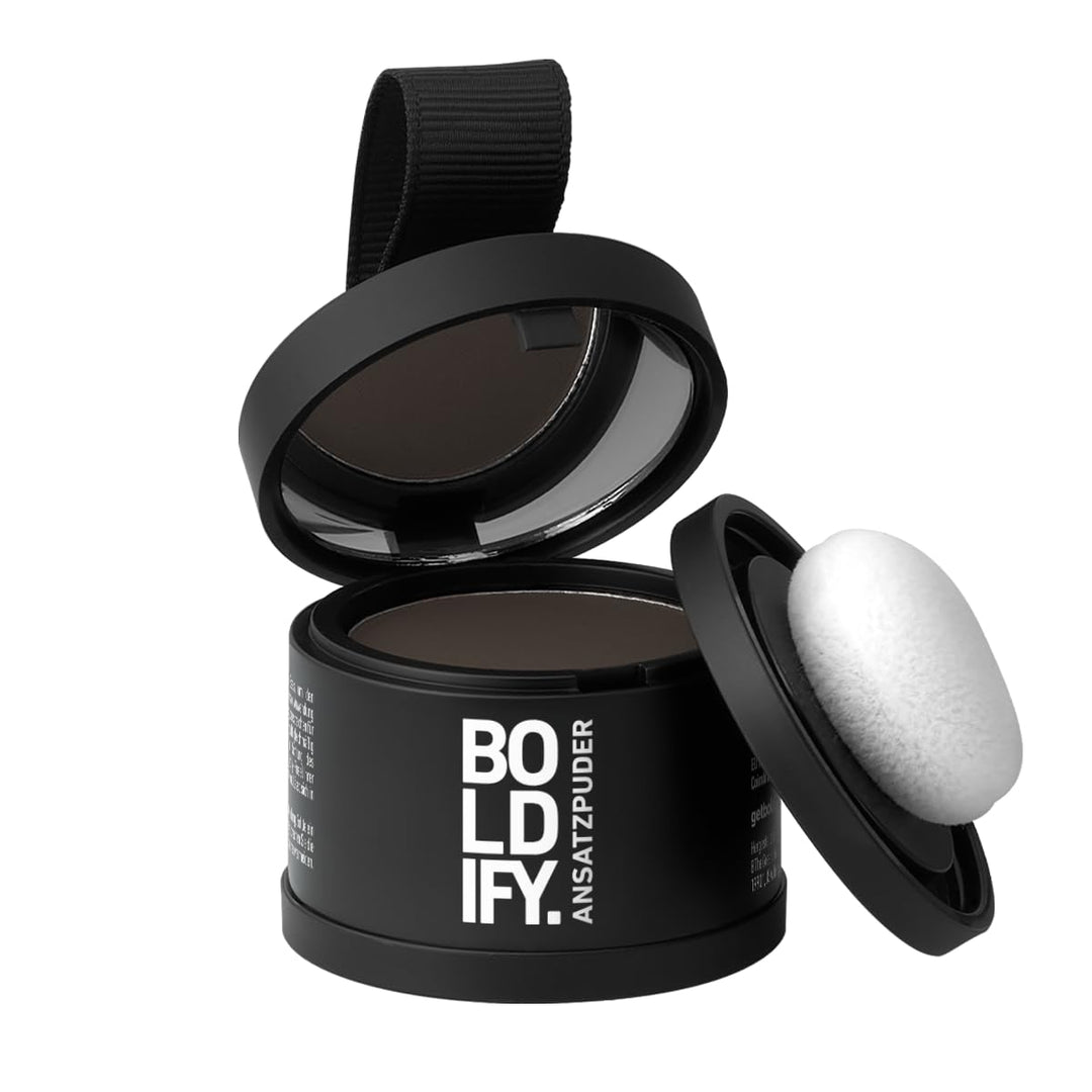 BOLDIFY Ansatzpuder 4g - Haar Concealer zur Haarverdichtung für Frauen und Männer, Grauabdeckung für