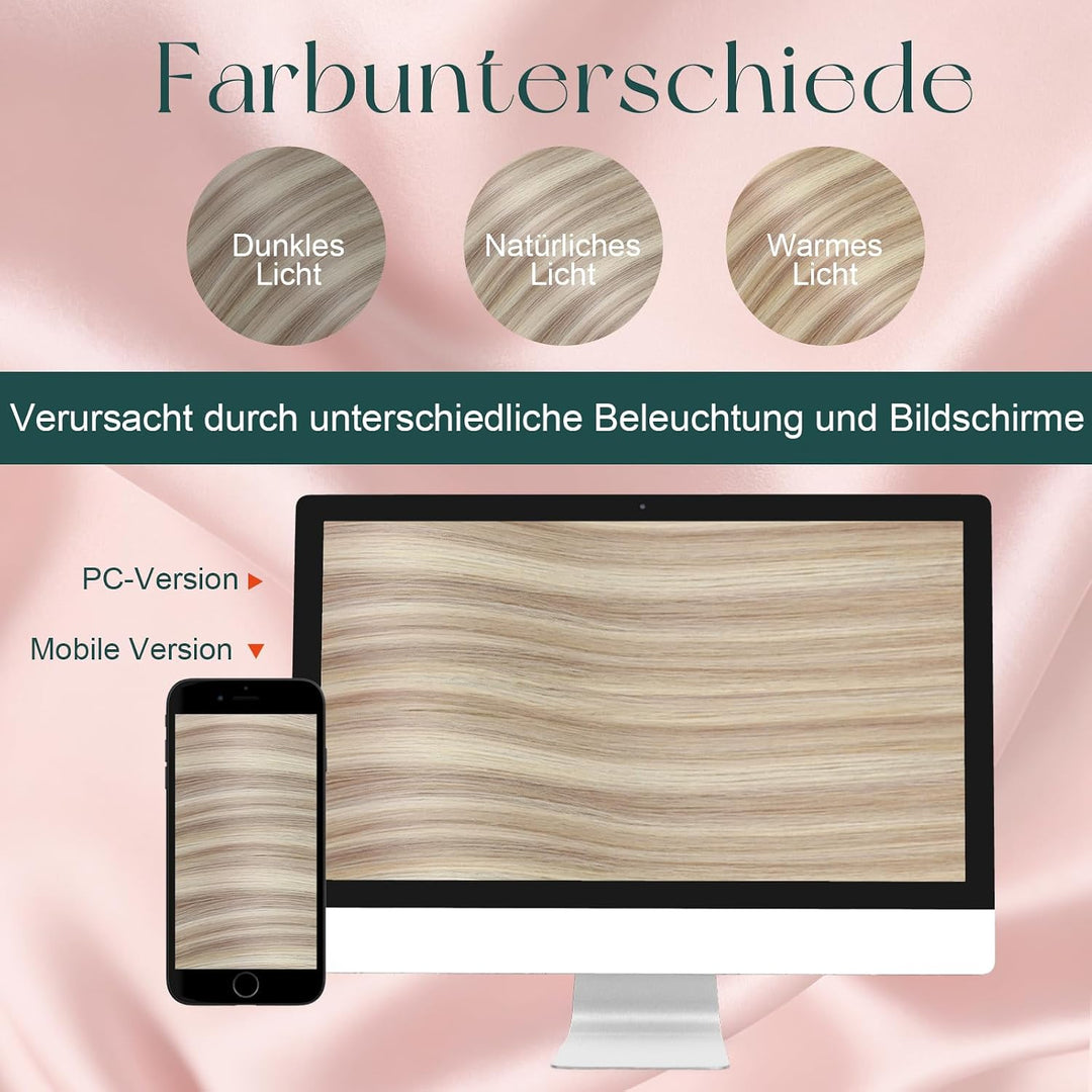 Easyouth Bonding Extensions Echthaar Blond Utip Extensions Echthaar Blond Bondings Echhtaar Extensio