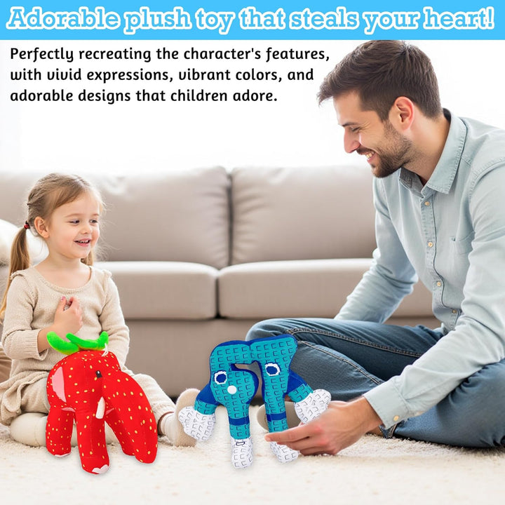 JIASHA Steal a Brain-rot Plüsch, 2PCS Italian Brain-rot Kuscheltier, Steal a Brai-nrot Plush Toy, It