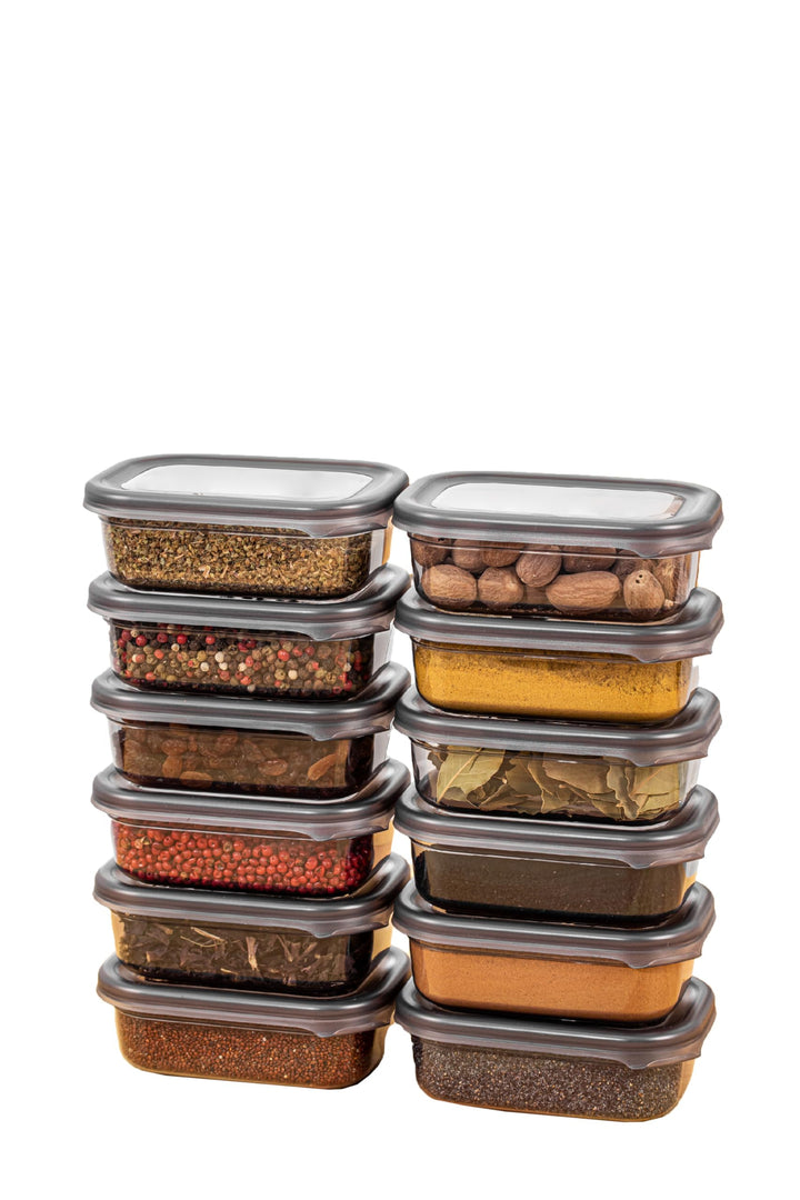 Viwares luftdichte Vorratsdosen mit Deckel | 12er Vorratsbehälter Set | BPA-FREI | Zur Müsli Mehl un
