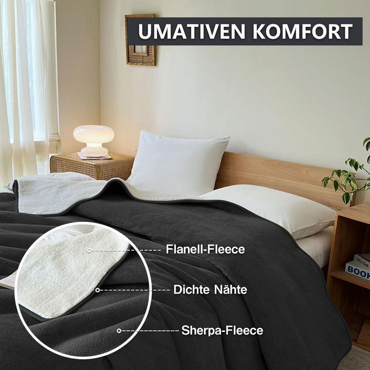 NSNLGSGC wasserdichte Decke 152x127cm, für Paare, Kinder, Haustier, Hund und Sofa, wasserdichte Deck