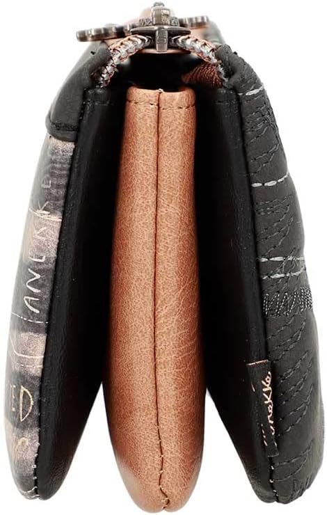 Anekke 35619-015 Wild Medium Triple Wallet - 100% PU, bunt, Einheitsgrösse Einheitsgrösse Bunt, Einh