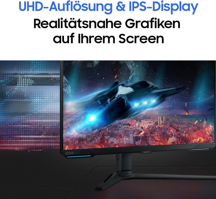 Samsung Odyssey G70B Gaming Monitor LS28BG700EP, 28 Zoll, IPS-Panel, UHD-Auflösung, FreeSync Premium