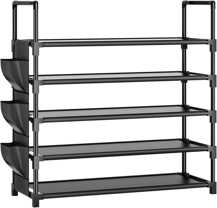OYREL Schuhregal 5 Ebenen Schuhständer Schuhorganizer für 20-25 Paar Schuhe Platzsparend & Stabil Sc