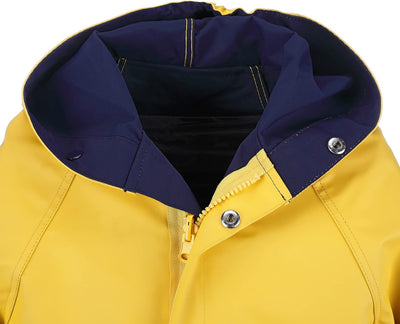 FRIESEN Friesennerz Original Büro oder Watt? - Unisex Regenjacke Regenmantel für Erwachsene und Kind