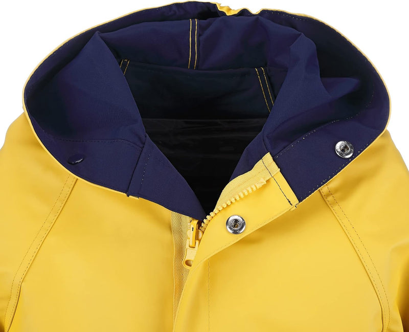 FRIESEN Friesennerz Original Büro oder Watt? - Unisex Regenjacke Regenmantel für Erwachsene und Kind