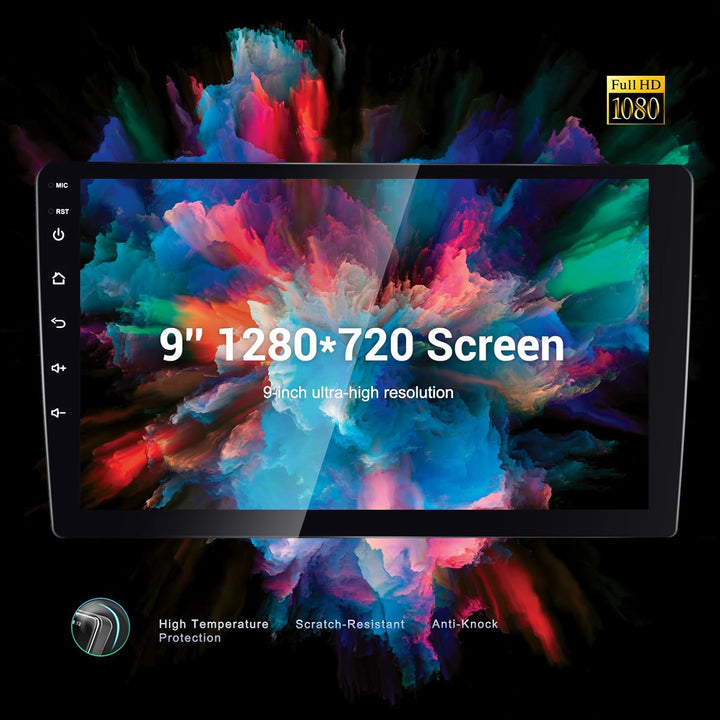 CAMECHO 4G+64G Android 15 Wireless Carplay Autoradio für Mercedes-Benz Smart Fortwo 451 2005-2010 mi
