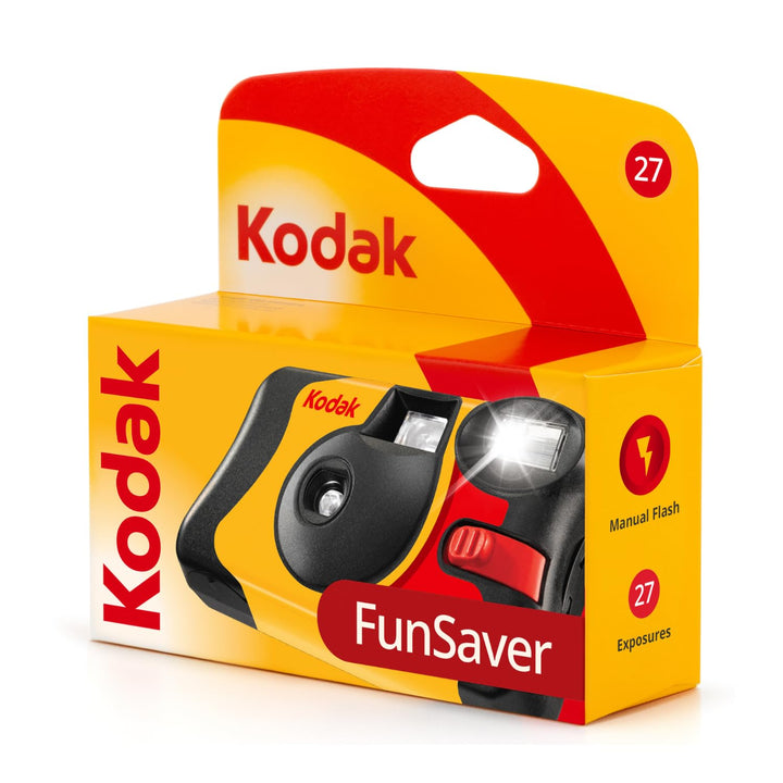 Kodak Fun Saver 27+12 3920949 Einwegkamera (3m Blitzbereich, 135 Film-Format, 800 Film sensitivity (