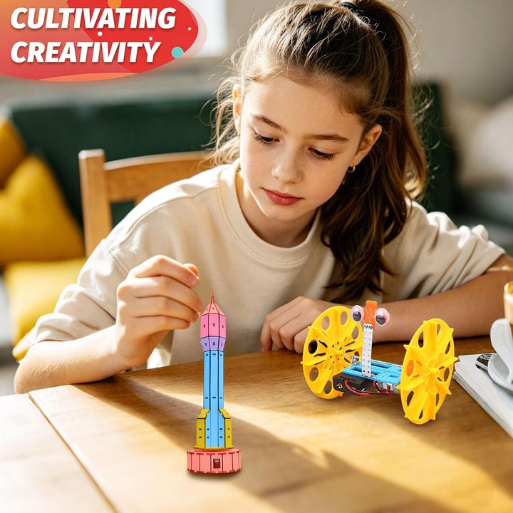 6 Stück Experimente für Kinder ab 8-14 Jahre, Elektronik Baukasten & Experimentierkasten, STEM Wisse