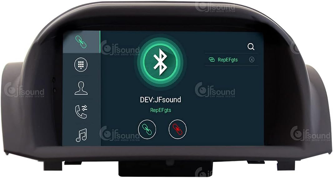 Personalisiertes Autoradio für Ford Fiesta 2013-16 Android GPS Bluetooth WiFi USB DAB+ Touchscreen 7