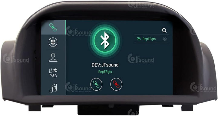 Personalisiertes Autoradio für Ford Fiesta 2013-16 Android GPS Bluetooth WiFi USB DAB+ Touchscreen 7