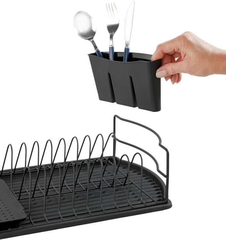 WENKO Geschirrabtropfer Basic, Abtropfgestell für Geschirr, ideal zum Abstellen neben der Spüle, aus