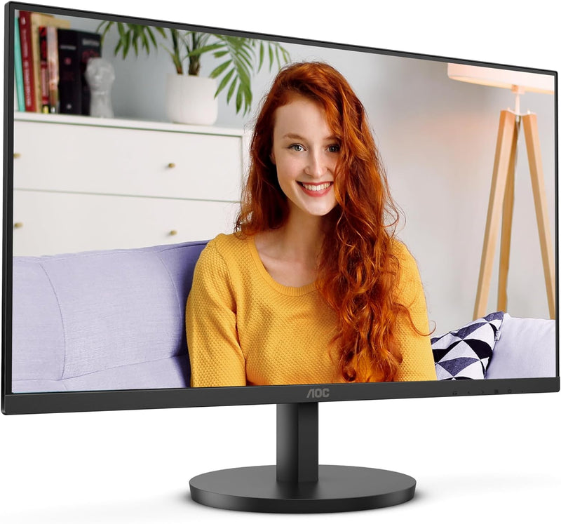 AOC 27B3HMA2 - 27 Zoll Full HD Monitor, eingeb. Lautsprecher (1920x1080, 100 Hz, VGA, HDMI 1.4) schw