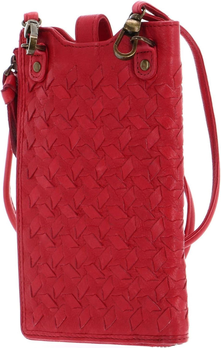 Picard Lara 1 Handytasche Leder 10 cm Rot, Rot