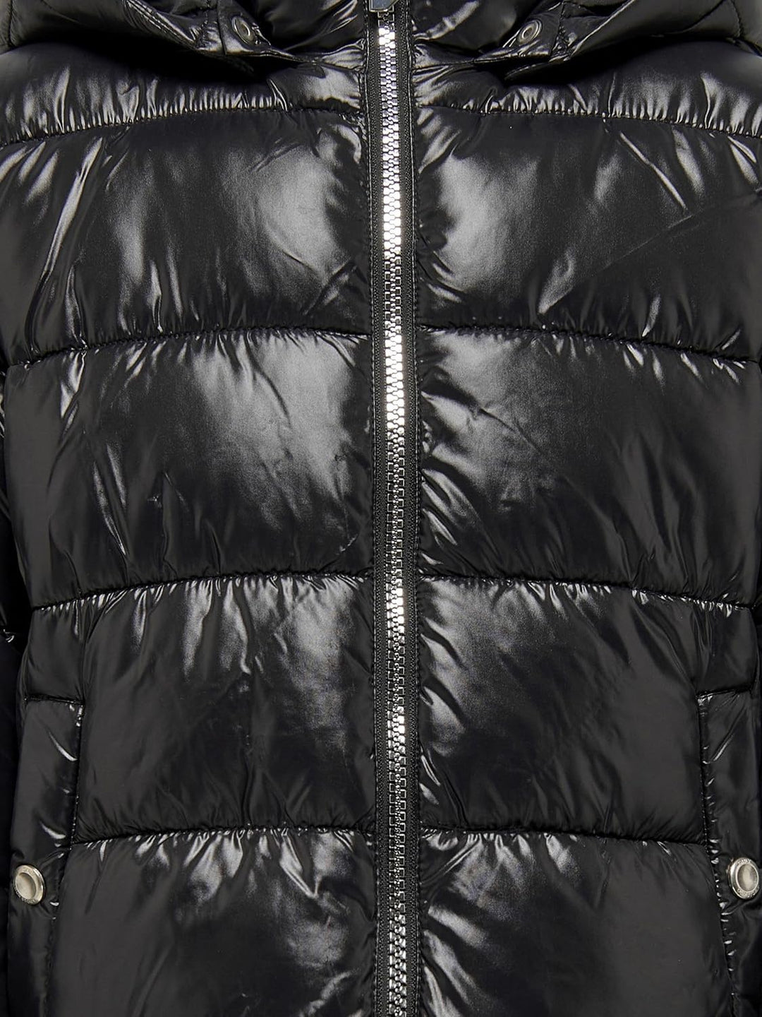 ONLY girl Jacke Abnehmbare Kapuze Steppjacke 146 Schwarz, 146 Schwarz