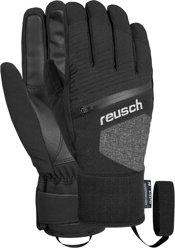 Reusch Theo R-tex Xt Handschuhe Herren 8.5 black melange / black, 8.5 black melange / black