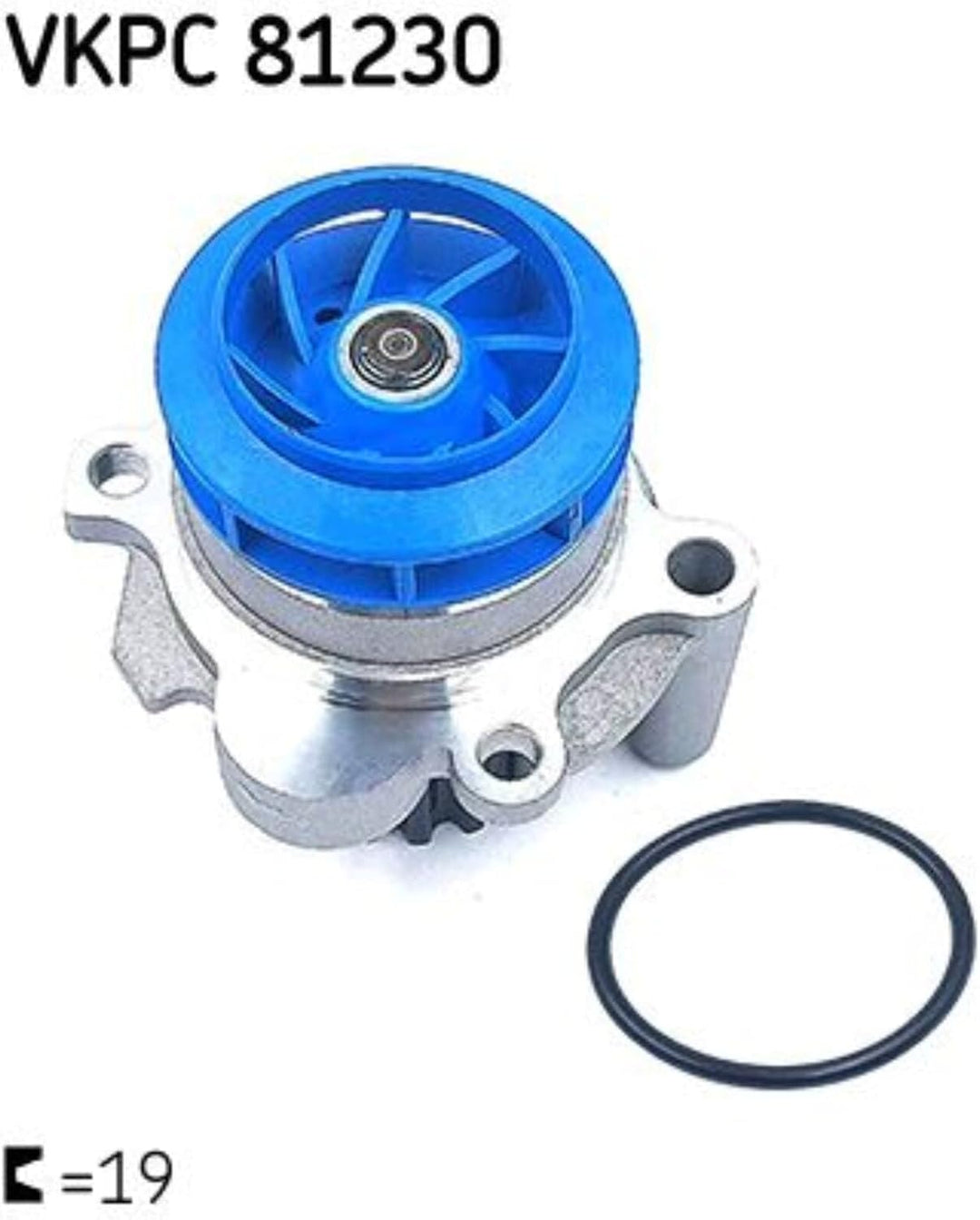 SKF VKMC 01943 Spannrollensatz inkl. Wasserpumpe