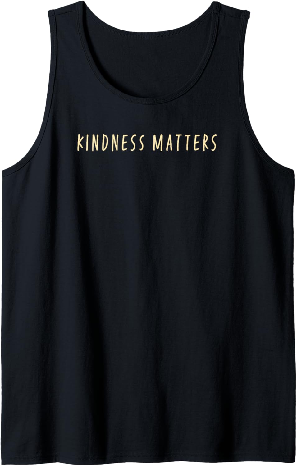 Trendy Kindness Matters Simple Text Floral Bouquet Tank Top