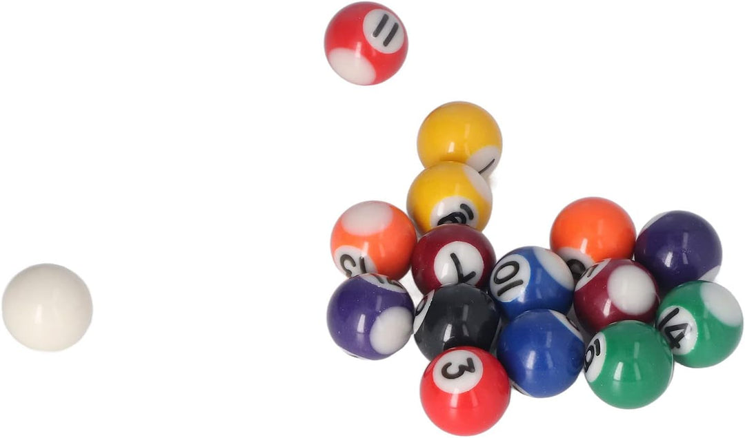 25mm Mini-Billardkugel, 16 Stück ressins Billard Zubehör für Kinderspielzeug und Frühschulpuzzlespie
