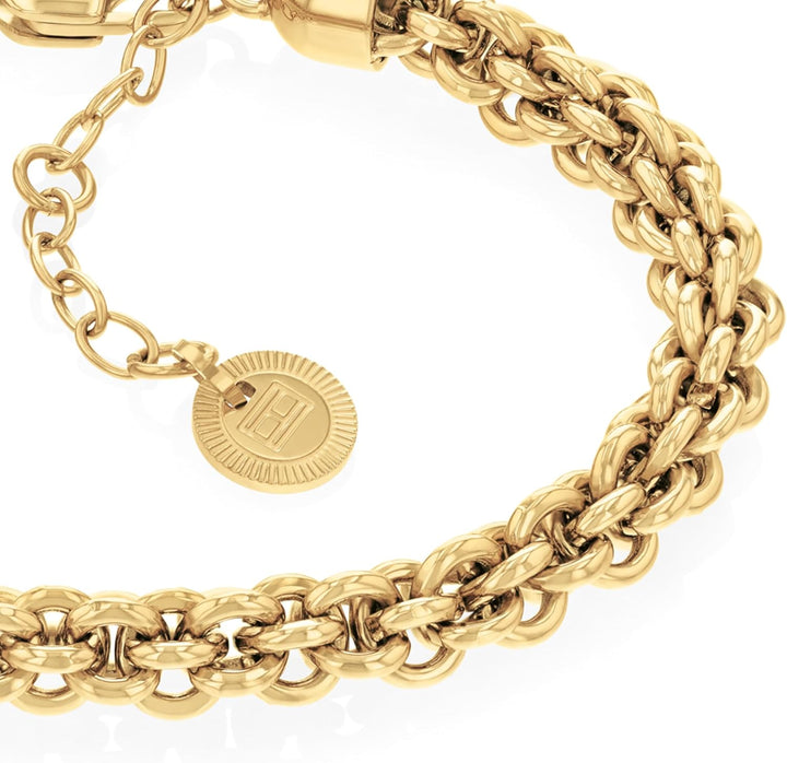 Tommy Hilfiger Jewelry Gliederarmband für Damen Gelbgold - 2780842