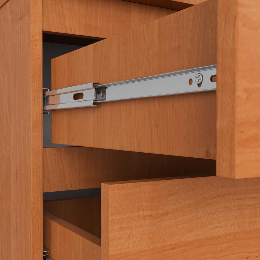 AKORD Kommode K60 mit 3 Schubladen | für das Wohnzimmer Schlafzimmer Schrank Büro Arbeitszimmer | Mo
