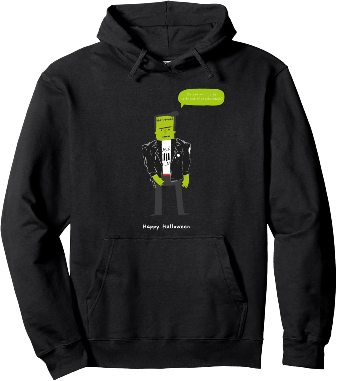 Frankenstein Freund Lustiges Kostüm Halloween Pullover Hoodie