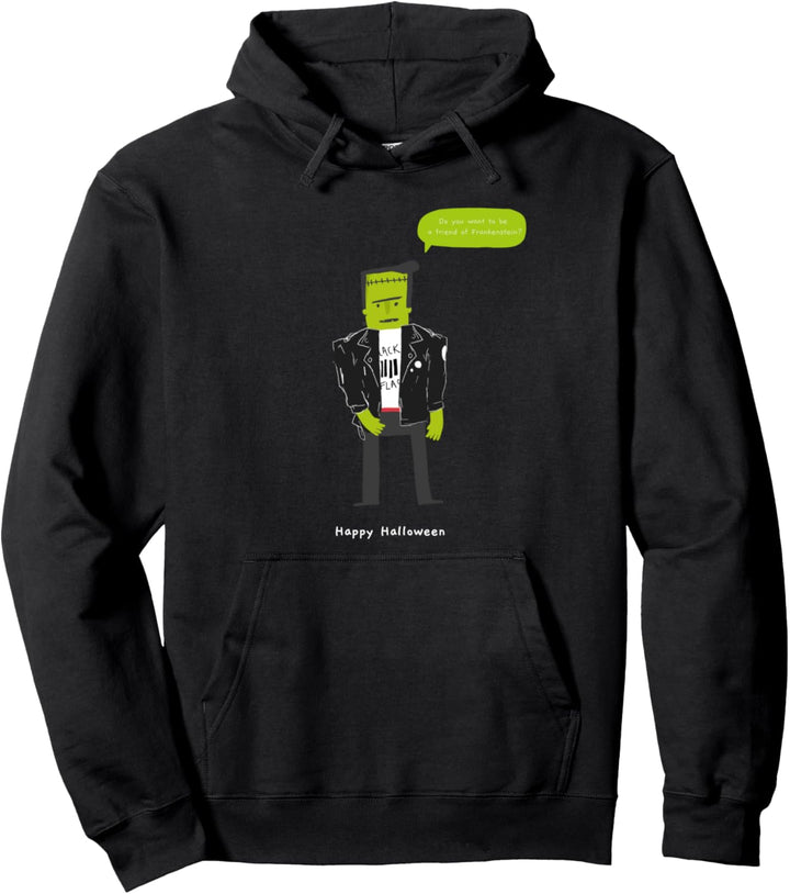 Frankenstein Freund Lustiges Kostüm Halloween Pullover Hoodie