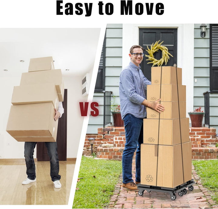 SOLEJAZZ Transportroller Set, 800kg Tragkraft, MöBeltransportwagen Koppelbar, Umzugshelfer MöBeltran