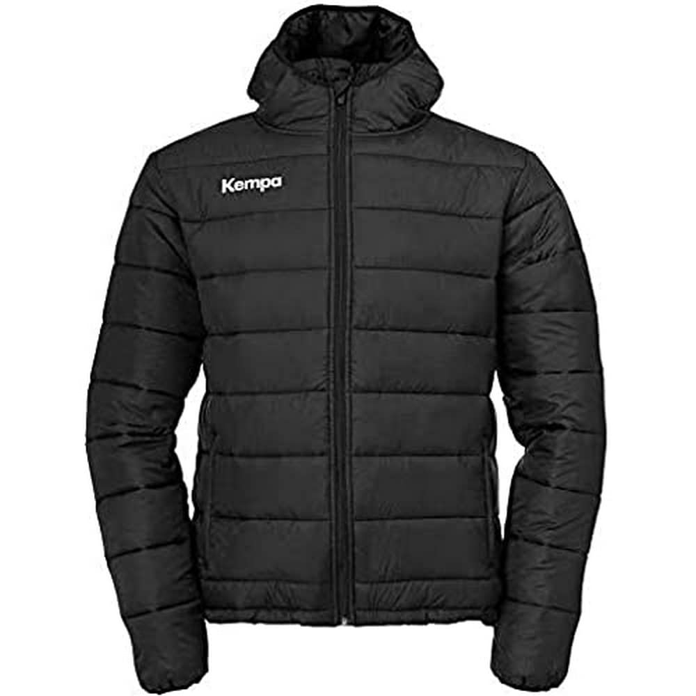 Kempa Men's Puffer Hooded Jacket Men's Hooded Jacket S Schwarz, S Schwarz