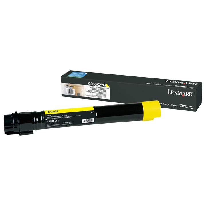 Lexmark C950X2YG C950 Tonerkartusche Extra Hohekapazität, gelb YELLOW, YELLOW