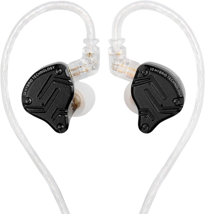 KZ ZS10 Pro X in Ohrmonitor, verbessert 4BA 1DD KZ Kopfhörer Multi-Treiber im Ohrhörhörer-IEM mit ab