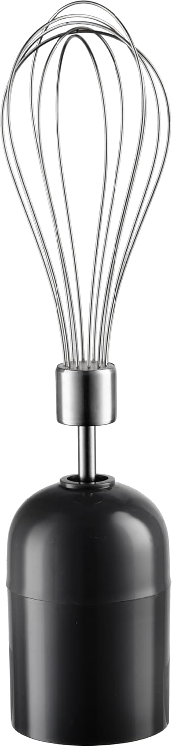 ADLER AD 4620 Stabmixer Set, 800W, 2 Geschwindigkeitsstufen, mit Schneebesen und Messbecher, Schwarz