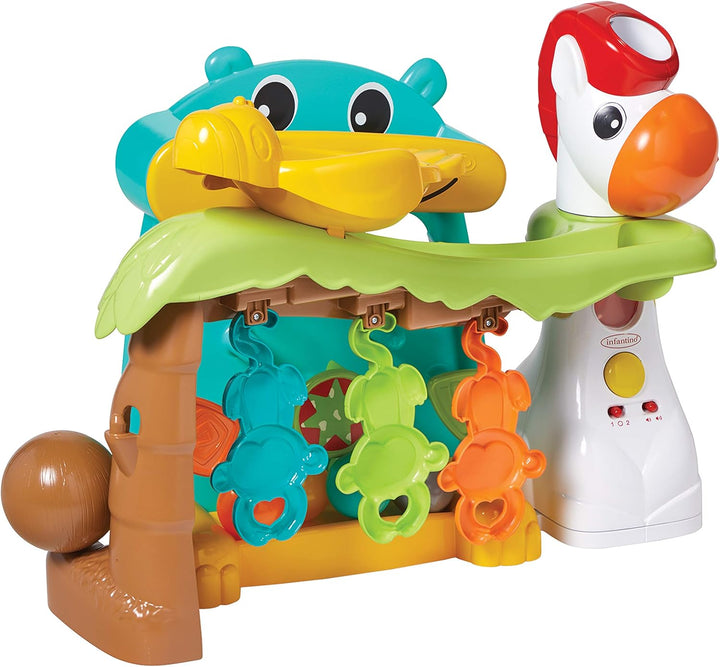 Infantino 317000-00 4 in 1 Grow with Me Playland Activity Centre, Multicolored