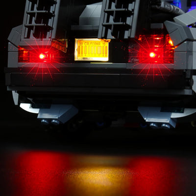 BrickBling LED-Leuchten für Lego 10300 Back to The Future Time Machine Building (kein Lego enthalten