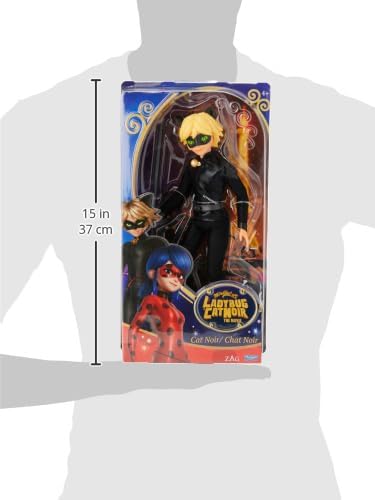 Bandai - Miraculous Ladybug und Cat Noir - Puppe - Cat Noir- Adrien - 26 cm grosse artikulierte Ankl