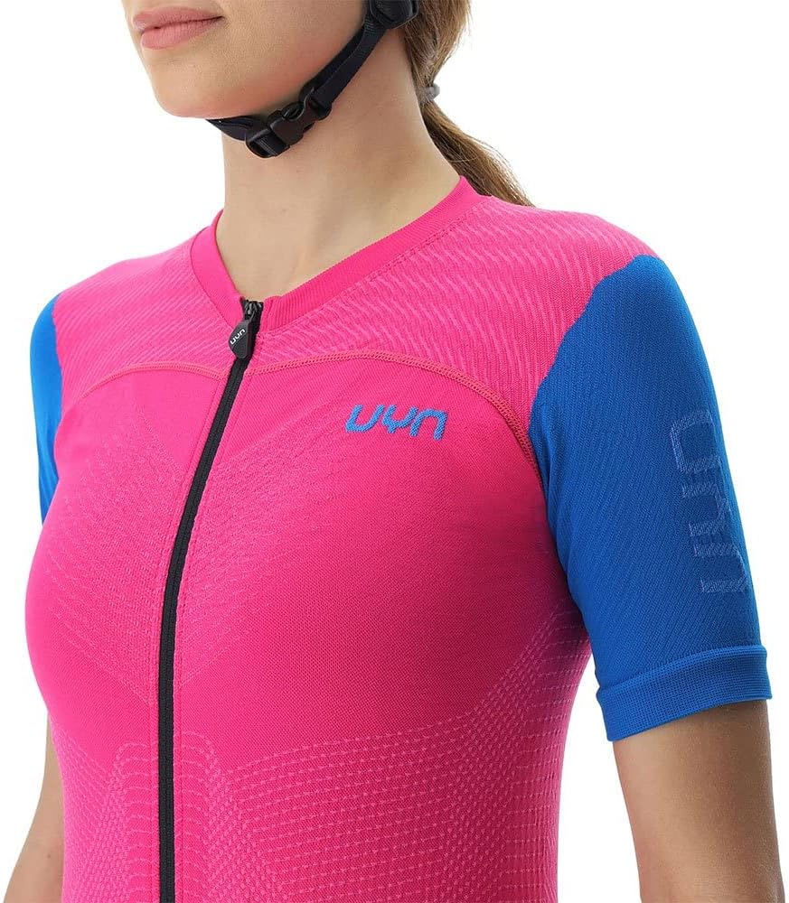 UYN Damen T-shirt-o102291 T-Shirt S Magenta/Cyan, S Magenta/Cyan