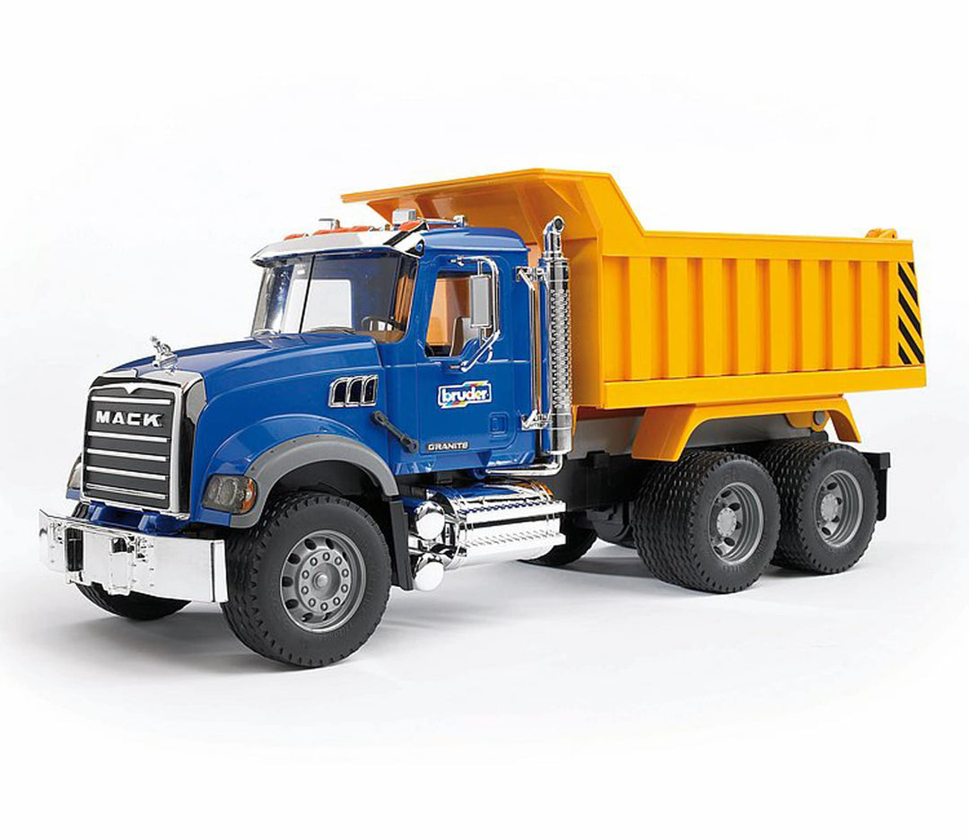 bruder 02815 - Mack Granite LKW mit Kippmulde - 1:16 Lastwagen Laster Transporter Truck Baufahrzeug