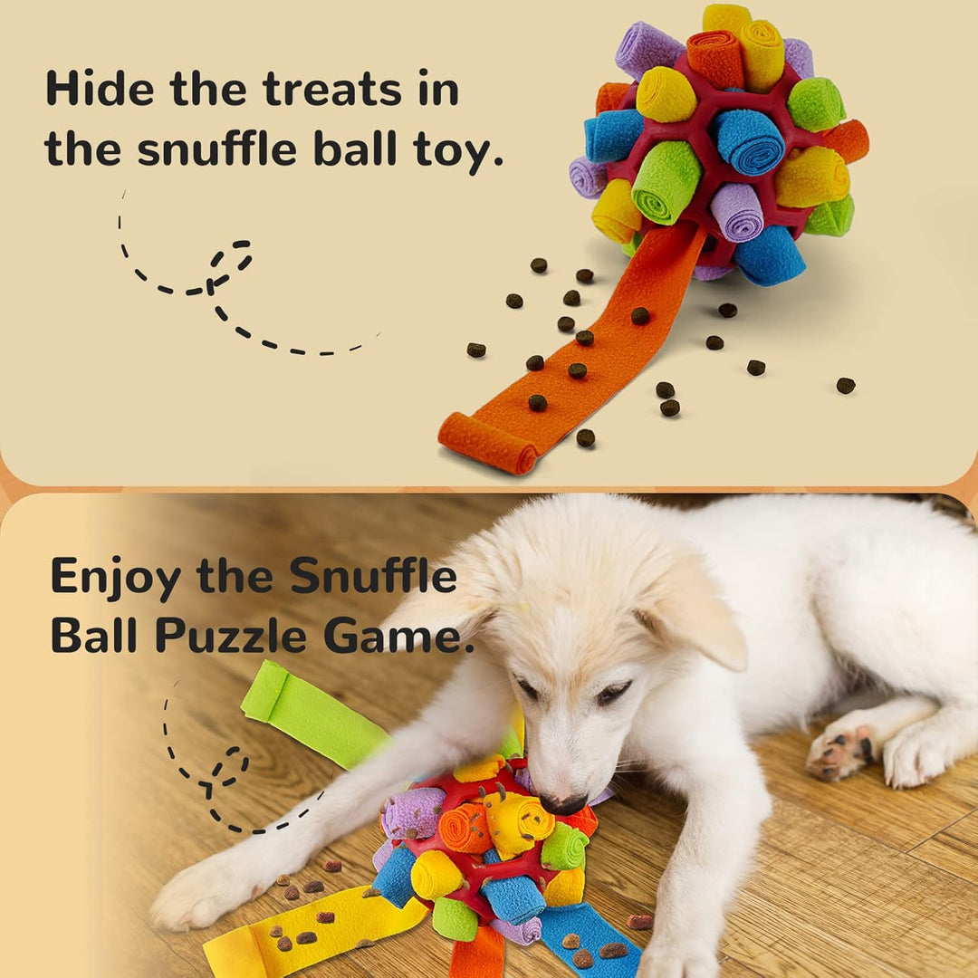 Schnüffelball für Hunde, Schnüffelteppich Schnüffelspielzeug Interaktive Hundespielzeug tragbarer Ha