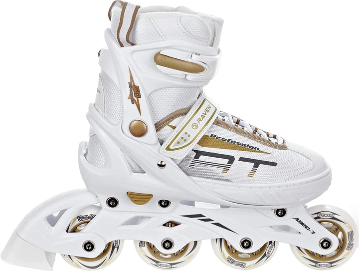 RAVEN Profession 4in1 Inlineskates Triskates Rollschuhe Schlittschuhe Inliner für Kinder und Erwachs