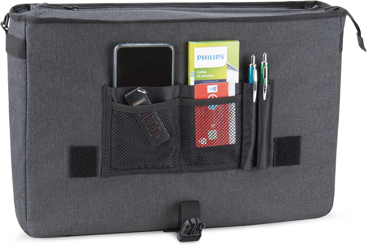 Jan Max Arbeitstasche für Herren, Laptop Messenger Bag mit Laptopfach, Laptoptasche 17 3 Zoll Bürota