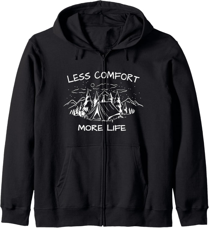 MORE LIFE Camping Zelt Outdoor Bonfire Mountain Explorer Kapuzenjacke
