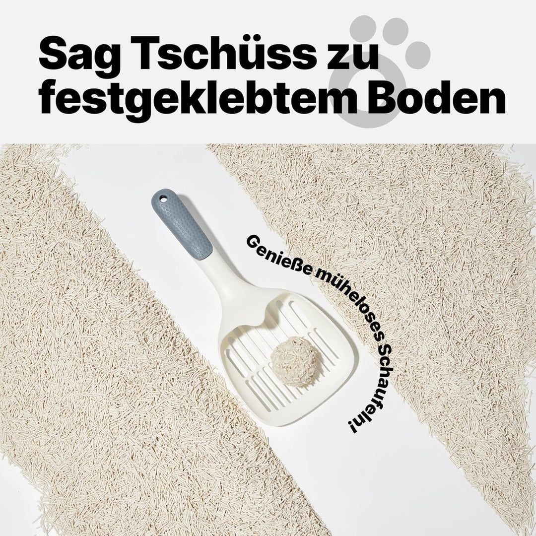 Tofu Katzenstreu - Klumpend, Pflanzlich aus Erbsenhülsen, Biologisch Abbaubar, 99% Staubfrei, Optima
